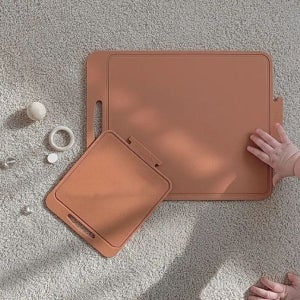 Design&Ku 디자인앤쿠 프리미엄 도톰 실리콘 도마 + 미니 이유식 도마