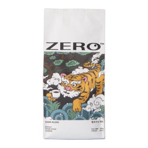 헬로모닝 제로 다크 블렌드 원두커피 홀빈 500g