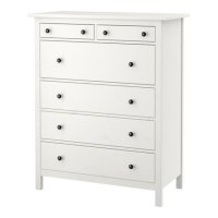 이케아 HEMNES 108x131 6칸 서랍장 3가지 색상