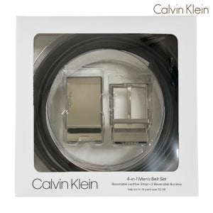 캘빈클라인 남성 벨트 선물 세트 (11CK010010-014) 블랙/브라운