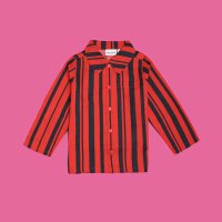 [Mini Rodini] 미니로디니 70%세일!! 최저가 정품 Stripe Woven Shirt- Red/Blue 바로배송