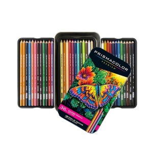 프리즈마 채색 입시 미술 화방 색연필 세트 36색 당일발송