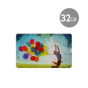 엔보우 카드형 USB메모리 D1 32GB 벌룬