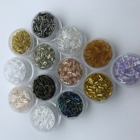 약5~6mm 막대비즈 구슬재료 20 color 약 15g