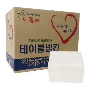 도톰이 테이블 냅킨 100밴드 뽑아쓰는 네프킨 업소용 대용량