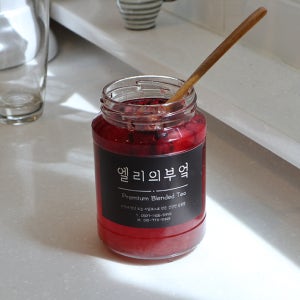 수제과일청 자몽히비스커스청 500g 자몽에이드 선물 카페 납품