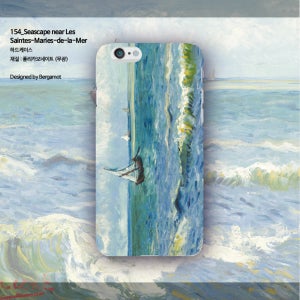 명화 폰케이스 시리즈 01_반 고흐, Landscape 154_Seascape near Les Saintes-Maries-de-la-Mer 바다풍경 아이폰6S하드