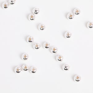 실버925 실버 은볼 구슬 2mm 100개 비즈공예 DIY 재료