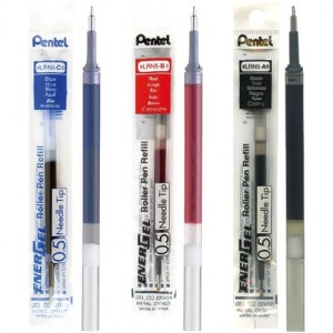 1600 펜텔 에너겔 볼펜 리필심 0.5mm 낱개 - LRN5