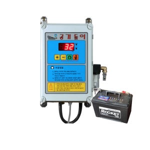 타이어 공기압 주입기 공기돌이 DC용(배터리 연결타입) 에어주입기 에어게이지 공기주입기 압력게이지