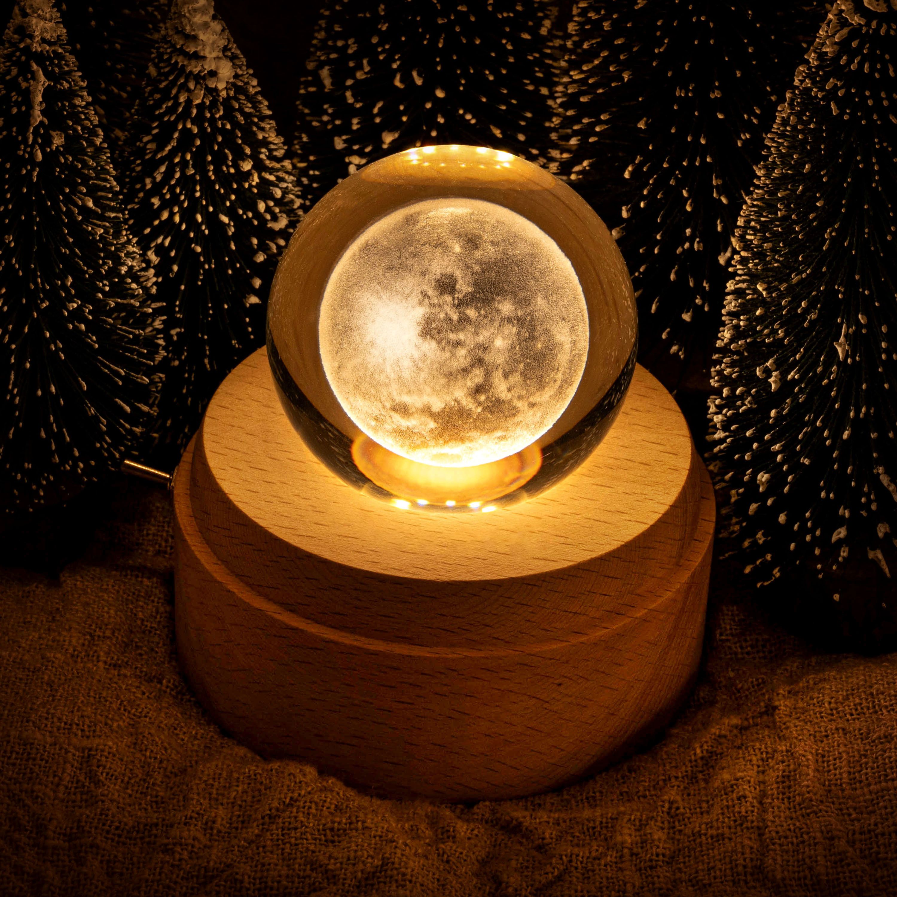 오르골 크리스마스 하울의움직이는성 회전목마 여자친구 선물 달