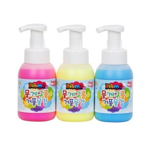 [Diome]뭉게구름 거품물감 300ml-3색 세트 (A)