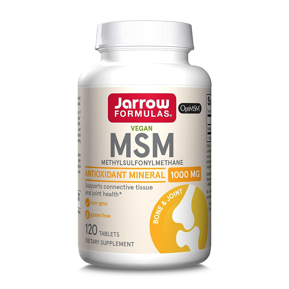 자로우 <b>MSM</b> 식이유황 <b>1000mg</b> 120타블렛 옵티 엠에스엠 재로우 포뮬러스