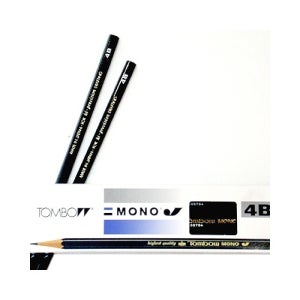 [톰보우] MONO J 소묘연필 4B(1타스)