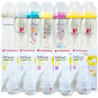 더블하트 모유실감 PPSU 노꼭지 젖병 트윈팩 트리플팩 160ml 240ml