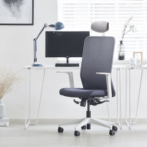 듀오백 Q1W 메쉬 사무용 컴퓨터 책상 의자