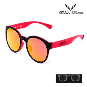 vk-2006 블랙레드 낚시,골프, 야외활동에적합 (도수클립포함)