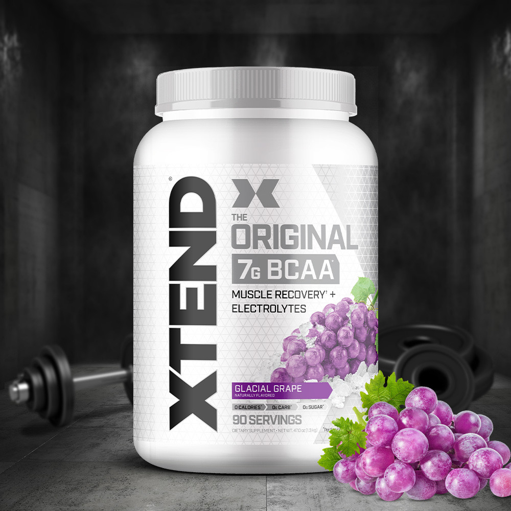 엑스텐드 BCAA <b>아미노산</b> 글레이셜 그레이프 90서빙 외 6종 1.3kg Xtend 헬스