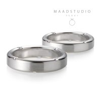 MAADSTUDIO 가이던스 14k 18k 백금 심플한 금커플링 심플 결혼반지 브랜드