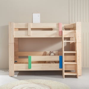 동서가구 메이비 원목 분리형 이층침대 + 매트리스2개 포함 DF909239