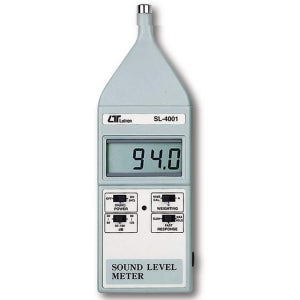 루트론 LUTRON SL-4001 소음계 (3 ranges, 30 to 130 dB)