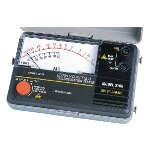 교리스 KYORITSU 3165 아날로그 절연저항계 (500V/1000㏁)