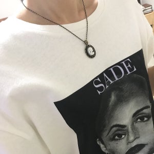 (아이디어스전용🎁) 카메오목걸이, 질리안 제이케이