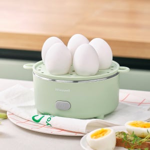 위즈웰 계란찜기 미니 2단 쿠커 에그 스팀 전기 찜기 고구마 감자삶기 에그스팀 WSE412