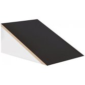 Salsbury Industries 22255BLK 15-Inch Wide Sloping Hood for 24-Inch Deep Extra Wide Designer Wood Loc