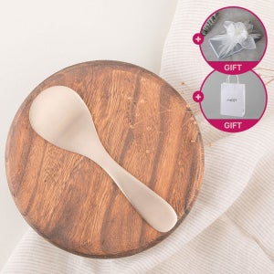 [보자기이벤트] 명성유기 방짜 달 유기주걱 답례품 돌잔치 행사 칠순