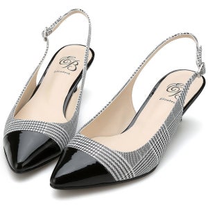 엘리자벳 [엘리자벳]체크메이트 포인트 슬링백 EL18171