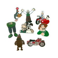 [ETC][Pin][한정SET할인]Wallace & Gromit.월레스와 그로밋 뱃지 개별/세트 구매가능