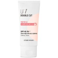 에뛰드 유브이 더블 컷 촉촉 톤 업 선 플루이드 50ml(SPF48)