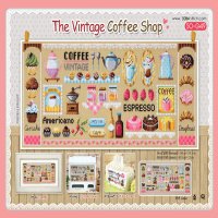 홈데코 소다 - The vintage coffee shop 십자수 도안 도안