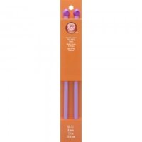 Boye 플라스틱 막힘대바늘 10 Inch Knitting Needles Size 11 Plastic 2개세트 - 3241-012-011M