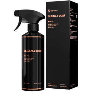 더클래스 클린앤코트 자동차 실내 세정제 코팅제 가죽클리너 500ml, 1개