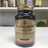솔가 마그네슘 비타민 B6 100정