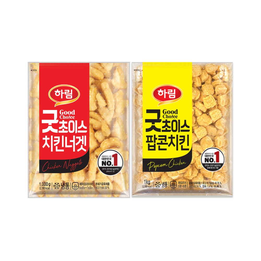 하림 용가리 치킨 1500g 아이스박스포장 /코스트코