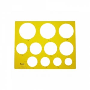 산키스 템플레이트 NO.106 원형(대)