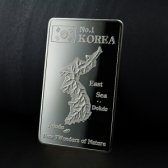 [국제금거래소] 독도 실버바 100g[1EA]/은괴/순은