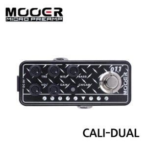 Mooer Audio 디지털 프리앰프 011 CALI-DUAL (Mesa Boogie Dual Rectifier)