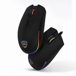 CJ E&M OGN M25 엔투스 RGB 배틀 게이밍 마우스