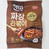 영풍 동원 짜장 라볶이 372g x10봉 떡볶이 쌀떡 즉석 어묵