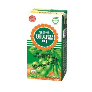 정식품 베지밀B 달콤한맛 비 두유 190ml x 72팩
