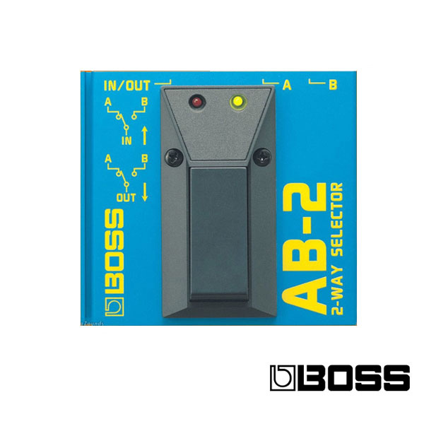 BOSS 이펙터 AB-2 AB 2 2way selector 스위치 풋페달