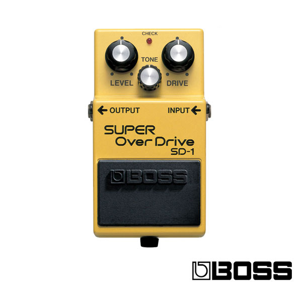 Boss 보스 슈퍼 오버드라이브 기타 이펙터 SD-1 휴대용 소형 풋 페달 꾹꾹이 SD1 BOSS