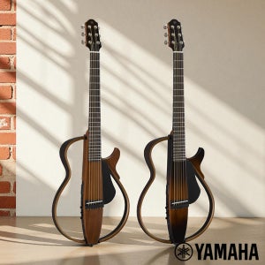 야마하 어쿠스틱 사일런트 기타 SLG-200S 스틸현 가정용 연습용 SLG200S