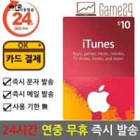 애플 미국 앱스토어 아이튠즈 기프트카드 10달러 10불 선불카드 애플 아이폰 Apple App Store iTunes