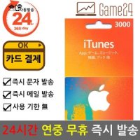 애플 일본 앱스토어 아이튠즈 선불카드 기프트카드 3000엔 애플 아이폰 Apple App Store iTunes