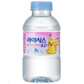 씨에이치음료 롯데칠성음료 아이시스 8.0 피카츄 생수 200ml